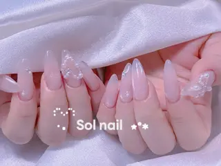 ネイル 長さだし専門店 M2　rikaのネイルデザイン