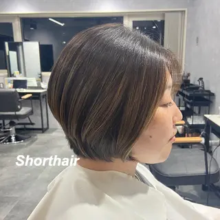 ショート プルエクステ/インナ ーカラー🦊はるなのヘアスタイル