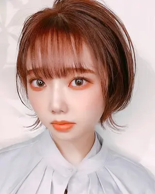 ショート カラー ヘアアレンジ Re:ta KANZOのヘアスタイル