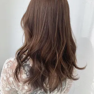 ロング カラー fio マナミのヘアスタイル