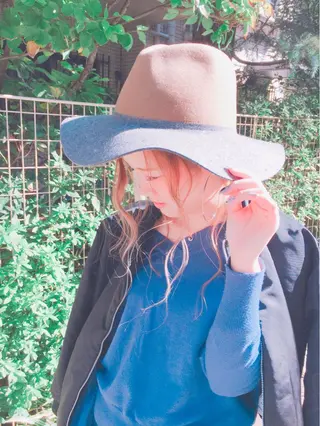 セミロング カラー ヘアアレンジ パルーザ代表👑 YUYAのヘアスタイル