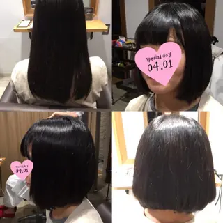ミディアム TELA HAIR 幕張本郷所属・TELA HAIR 幕張本郷店　千尋のヘアスタイル