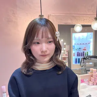 カラー fish所属・横浜/レイヤー/ボブ shiira👼🏻のヘアスタイル