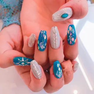 ネイル 韓国風✨髪質改善✨ 縮毛矯正✨松浦知奈美のヘアスタイル