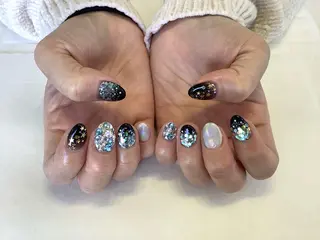 ネイル 💎🐰 saki. m 🐰💎のネイルデザイン