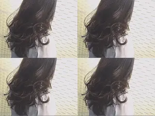 セミロング ロング カラー boutique misakiのヘアスタイル