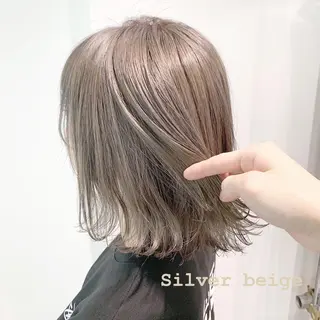 ミディアム カラー 💗🤍透明感カラー 🤍💗kanonのヘアスタイル