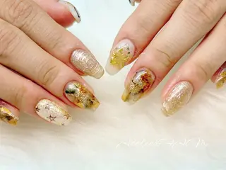 ネイル nail&eyelashsalon atelier fam上本町店所属・アトリエ FAMのネイルデザイン