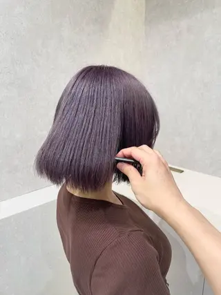 ショート カラー 韓国ヘア🇰🇷透明 感カラー/yui💞のヘアスタイル