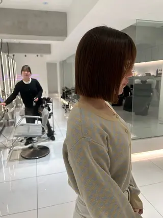 セミロング カラー ショートカット募集中 /NAGISAのヘアスタイル