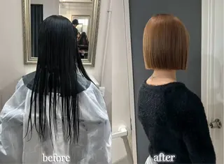 ショート えり 堀江/ボブ /透明感/レイヤーのヘアスタイル