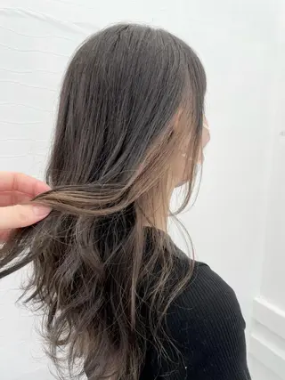 ロング カラー Mintleaf 💛MAYUKOのヘアスタイル