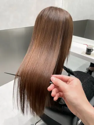 ロング 美髪職人あお🦕 髪質改善｜原宿のヘアスタイル