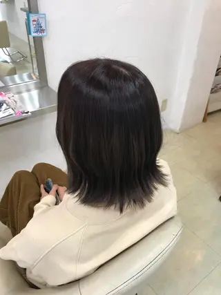 ショート カラー 浅岡 のどかのヘアスタイル