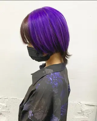 ショート カラー D.I.E.V.A所属・艶ハイトーン特化 tatsuのヘアスタイル
