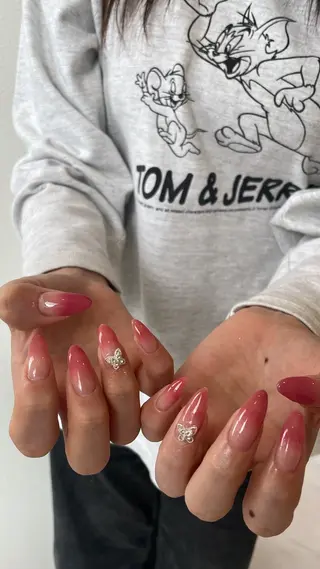 ネイル 🫧飛山琉桜/二条 ネイルアート/束感のマツエク・マツパデザイン