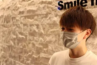 ショート カラー メンズ Glanz raum所属・福留 叶太のヘアスタイル