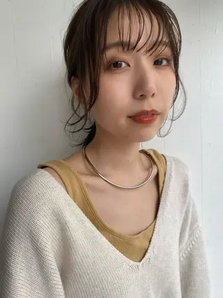 ヘアアレンジ 🍃透明感スタイル ｙｕ-ｋａ🍃のヘアスタイル