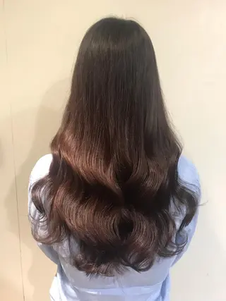 ロング カラー knock【ノック】所属・烏丸韓国ヘア🇰🇷 ayaka🎀のヘアスタイル