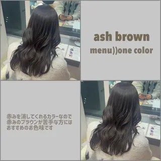 ロング カラー アリサ/ Aura野田阪神のヘアスタイル