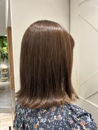 ミディアム カラー ブリーチ超特化美容師 ☯️ルカ✡️💫のヘアスタイル