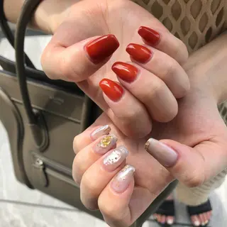 ネイル 黒葛原 めぐみのネイルデザイン