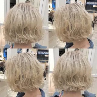 カラー 東梅田エリアカラー ヘアセットNo. 1のヘアスタイル