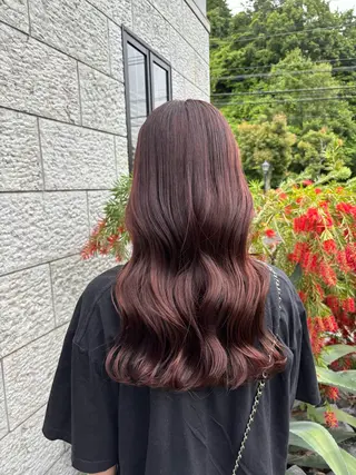 ロング カラー レシェル桑名店所属・reciel / rinaのヘアスタイル