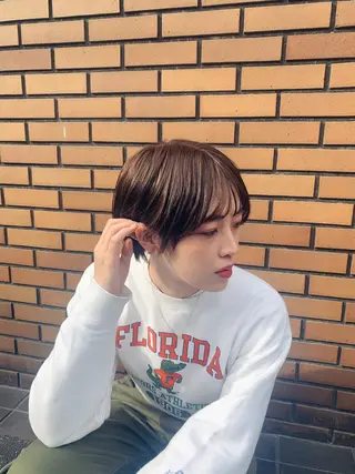 ショート ill 天神　西通り所属・山本 晶大のヘアスタイル