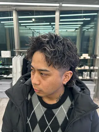 ショート パーマ メンズ [fifth] 可知 逸大のヘアスタイル