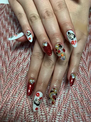 ネイル rukianail 新里のネイルデザイン