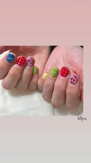 ネイル Mys. 松本結衣のネイルデザイン