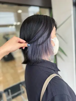 ミディアム 🇰🇷韓国風顔周り NANAMI🇰🇷のヘアスタイル