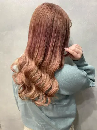 セミロング カラー ヘアアレンジ LAVENDIA Azabu所属・LAVENDIA 初音のヘアスタイル