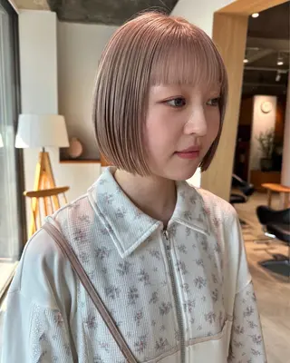 ミディアム カラー AR.MARA hair  studio所属・ウェーブパーマ サトウヒカルのヘアスタイル