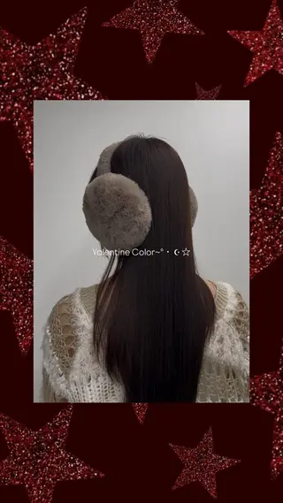 ロング カラー air横浜所属・chihiro" 艶髪×透明感カラーのヘアスタイル