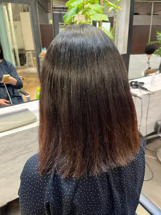 ミディアム パーマ フクシマ ココのヘアスタイル