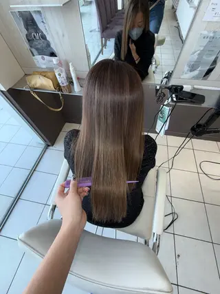 ロング 髪質改善/艶カラー 💞白井音葉のヘアスタイル