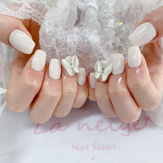 ネイル La neige* yuki 🥯🍑のネイルデザイン