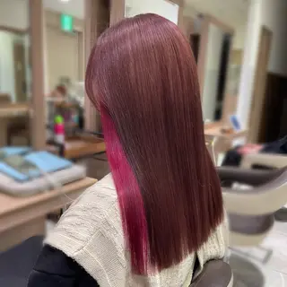 ロング カラー 艶カラー みゆう🎀のヘアスタイル