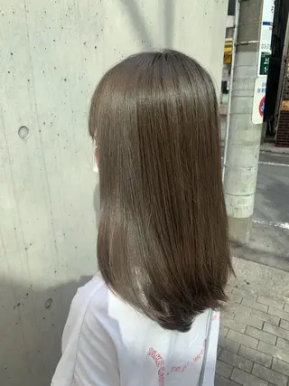 ミディアム カラー パーマ ヘアアレンジ メンズ キッズ マツエク・マツパ アイブロウ beauty: beast 中目黒店のヘアスタイル