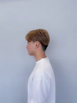 カラー 沖田 朱峰のヘアスタイル