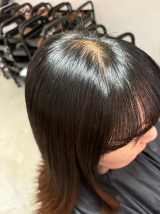 セミロング 辻 愛麗のヘアスタイル