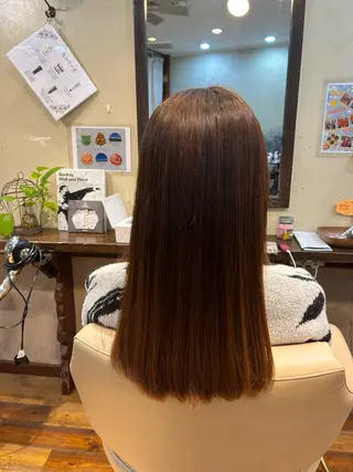 ロング 🐱髪質改善/カット モデル あずさ🐱のヘアスタイル