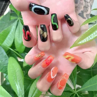 ネイル 💅ネイルハウス🏡 🎀TOMO🎀のネイルデザイン