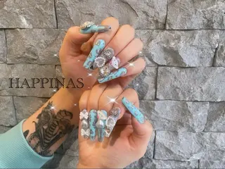 ネイル HAPPINAS ののかのネイルデザイン