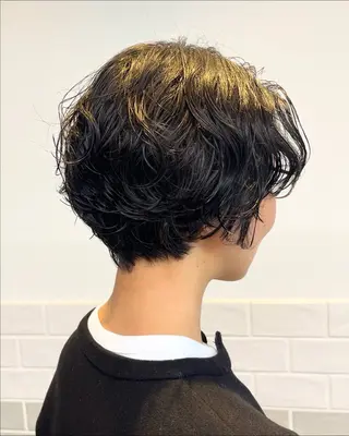 ショート パーマ 🌷ムロ ユミ🌷のヘアスタイル