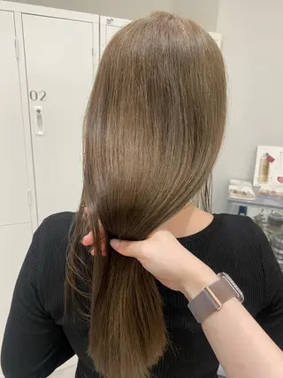 ミディアム カラー ヘアアレンジ ボブ /ニュアンス/ satomi🧸💖のヘアスタイル