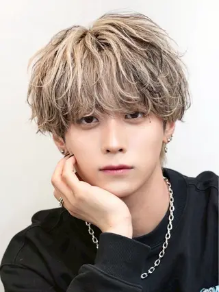 カラー メンズ AITOKYO たけし　メンズのヘアスタイル