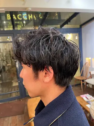 メンズ メイクス表参道所属・ショート/ボブ 矢野湧也のヘアスタイル